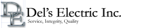 Del's Electric Inc. Logo